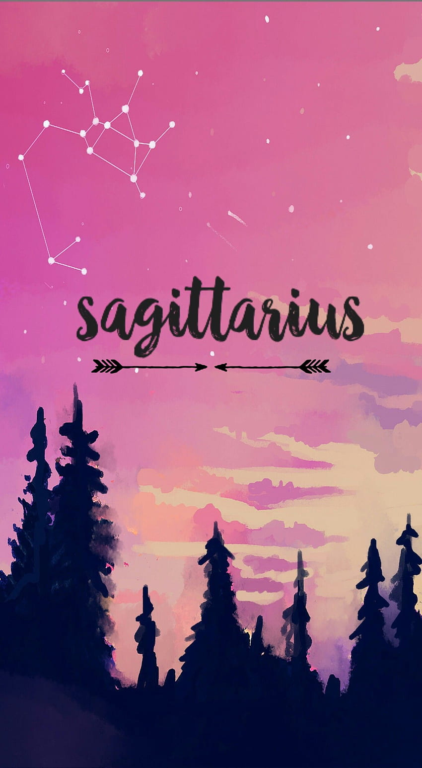 Sagittarius, atmosphere, sky HD phone wallpaper