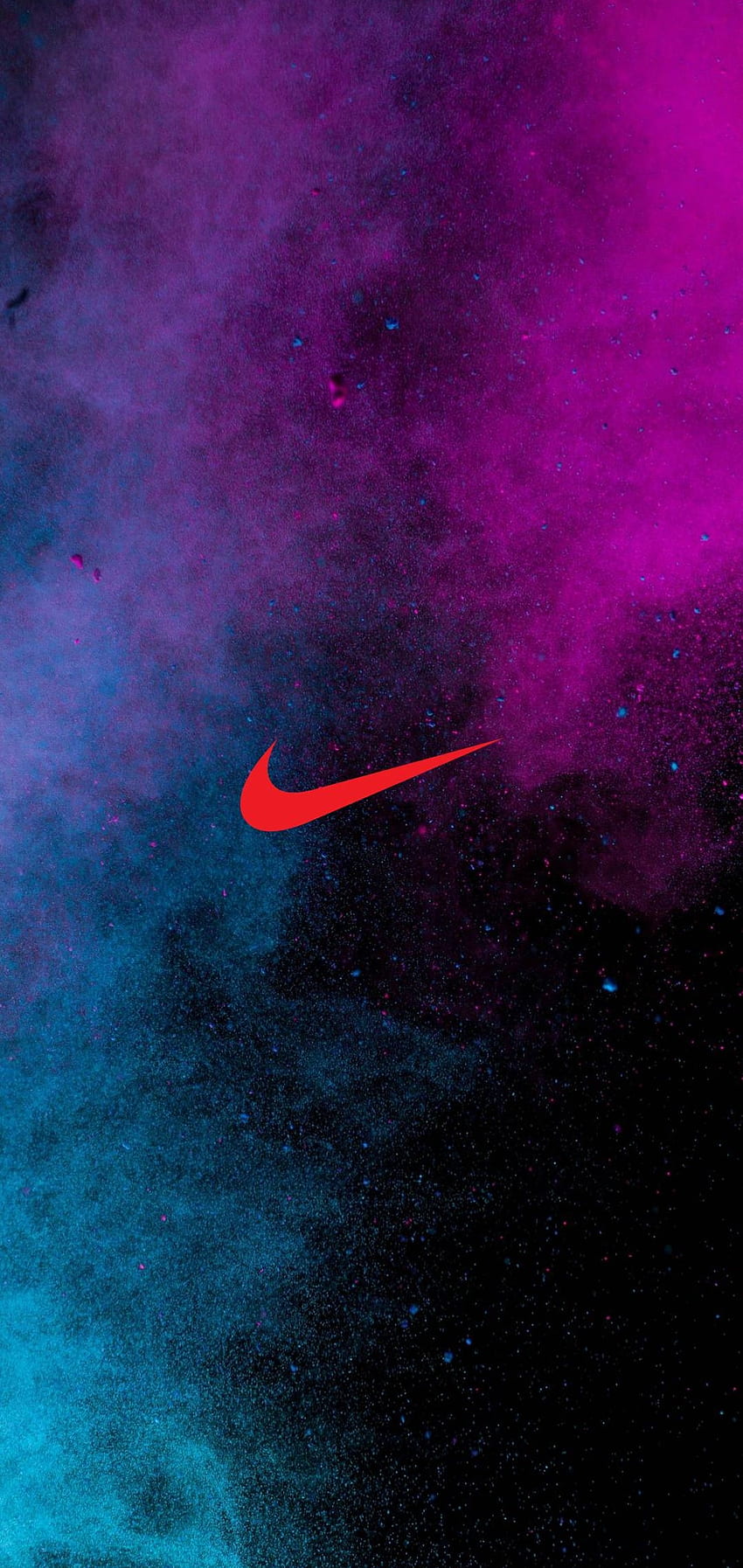 Fioletowy Nike — , fioletowe tło Nike na nietoperzu, najlepszy iPhone Nike Tapeta na telefon HD