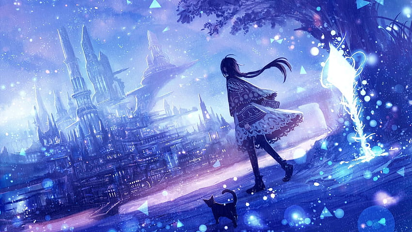 Fantasy Anime, Mysterious Anime HD wallpaper