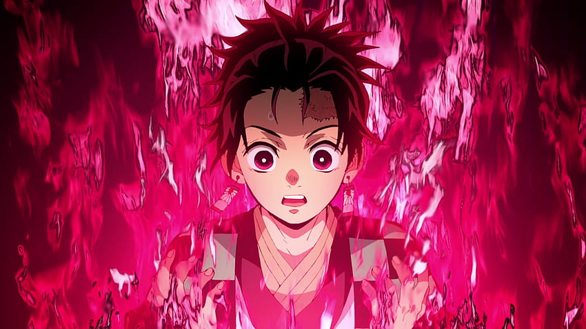 Escena de de Demon Slayer - Demon Slayer Kimetsu No Yaiba Episodio 16 Despejando las telarañas Bebo y miro Anime Ciudad de anime Paisaje de Demon Slayer Paisaje de anime / Kimetsu no yaiba, Demon Slayer Amoled fondo de pantalla