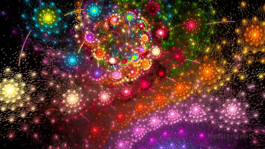 Electric Sheep in (Psy Dark Trance) 3 hour Fractal Animation, Dark Psychedelic HD wallpaper