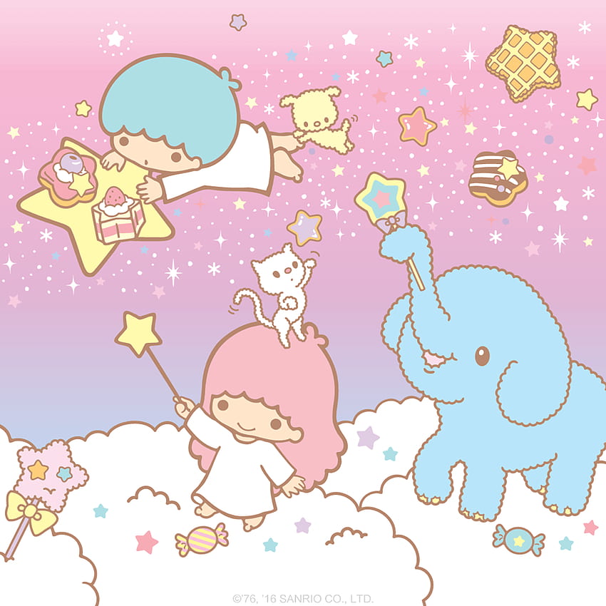 Sanrio: Piccole stelle gemelle:). K. Sanrio e Twins, tutti i personaggi Sanrio Sfondo del telefono HD