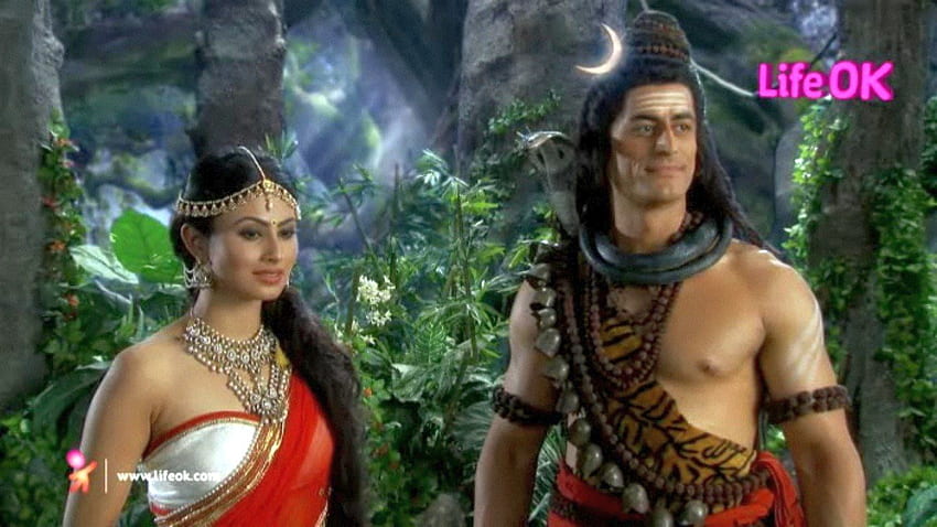 Mahadev und Parvati im Dschungel (1366×768). Mahadev, Devon Ke Dev Mahadev, Gott Shiva HD-Hintergrundbild