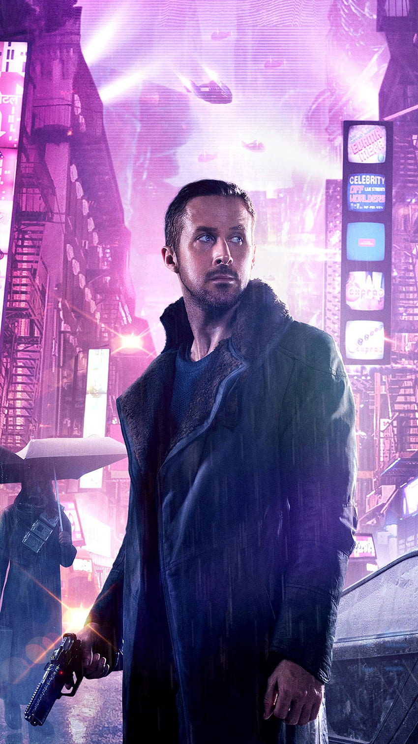 Ryan Gosling, Blade Runner 2049, , 2017, Filmy Tapeta na telefon HD