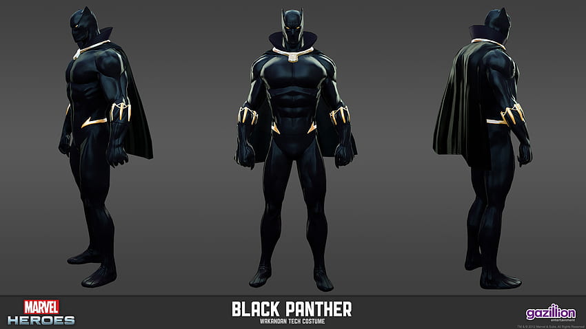 Black Panther Marvel Costume Tyler fermelis 3d character HD wallpaper