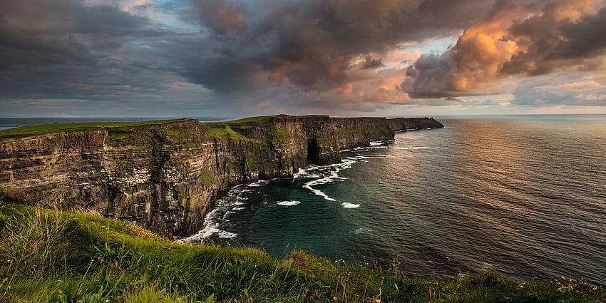 Cliffs Of Moher - All Superior Cliffs Of Moher Background HD wallpaper