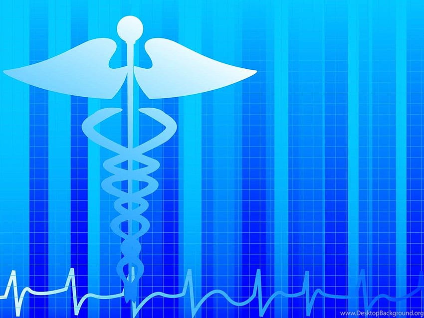 Arrière-plan du modèle Powerpoint médical bleu, couleurs, santé, soins de santé Fond d'écran HD