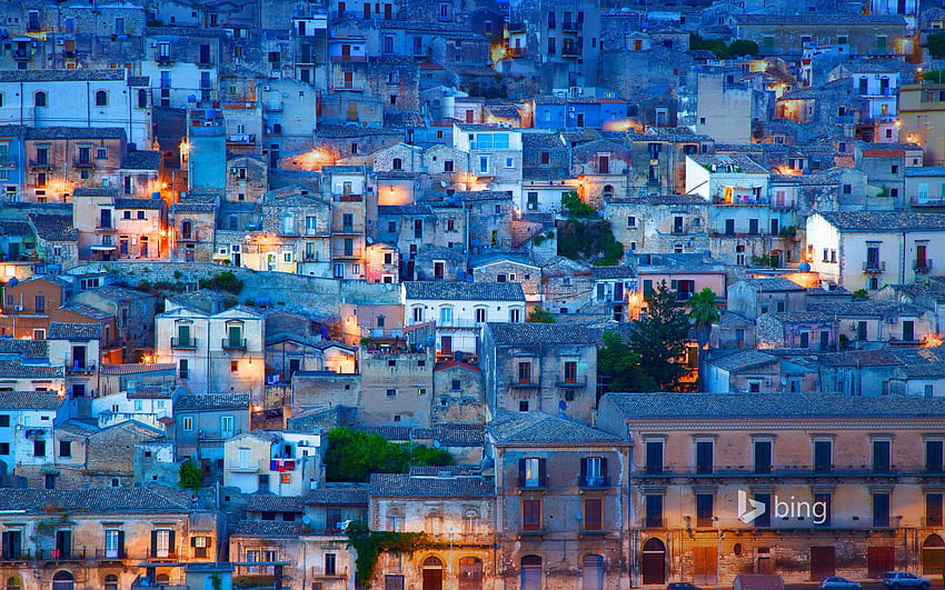 Modica, Sisilia, Italia - Bing Wallpaper HD