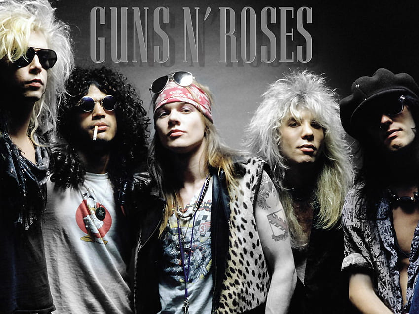 Guns N Roses, музикални звезди, музика HD тапет