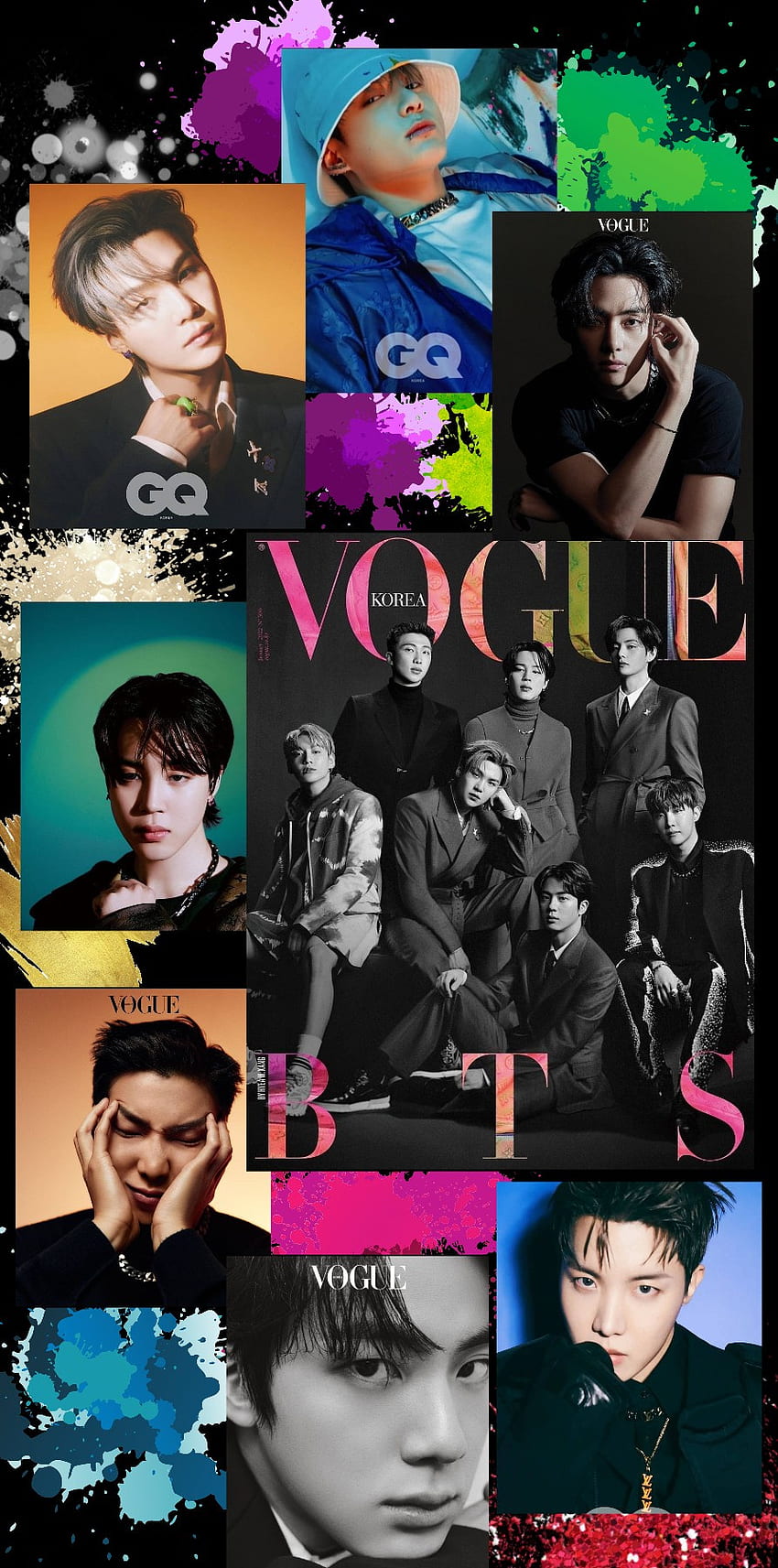 JiMin (BTS) For VOGUE Korea Magazine January Cover Issue - Kpopmap