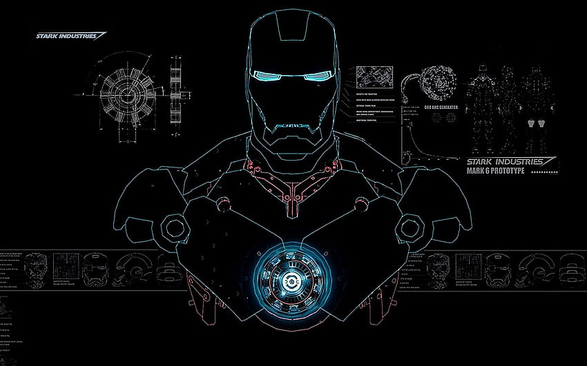 Iron Man, Tony Stark, Stark Industries Sfondo HD