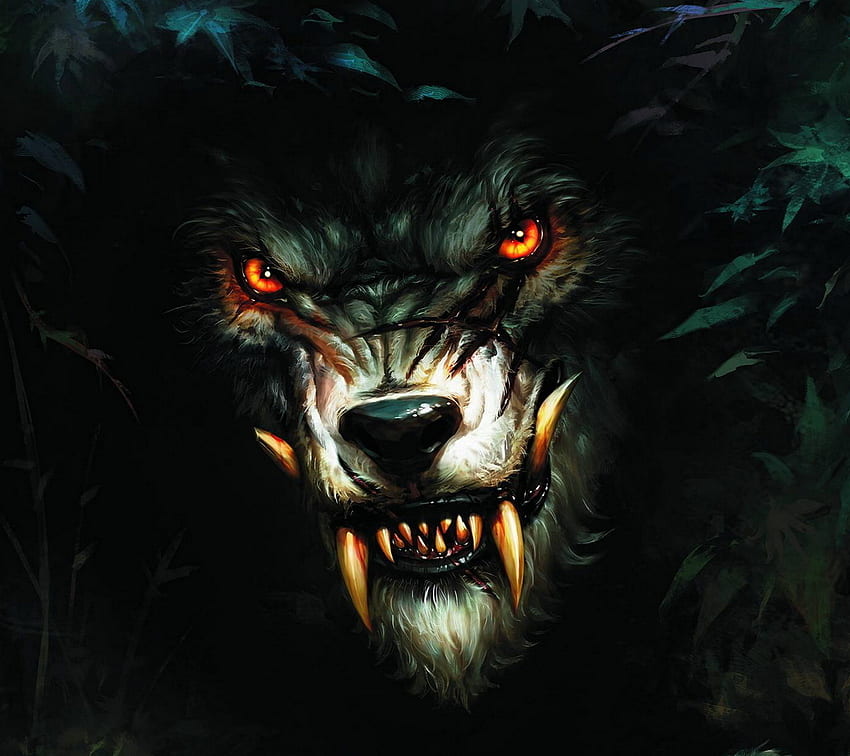 Animals, Wolfs, Art HD wallpaper