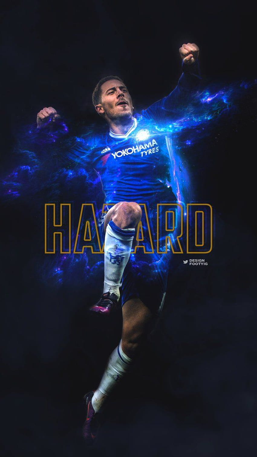Eden Hazard, Eden Hazard Chelsea Fond d'écran de téléphone HD