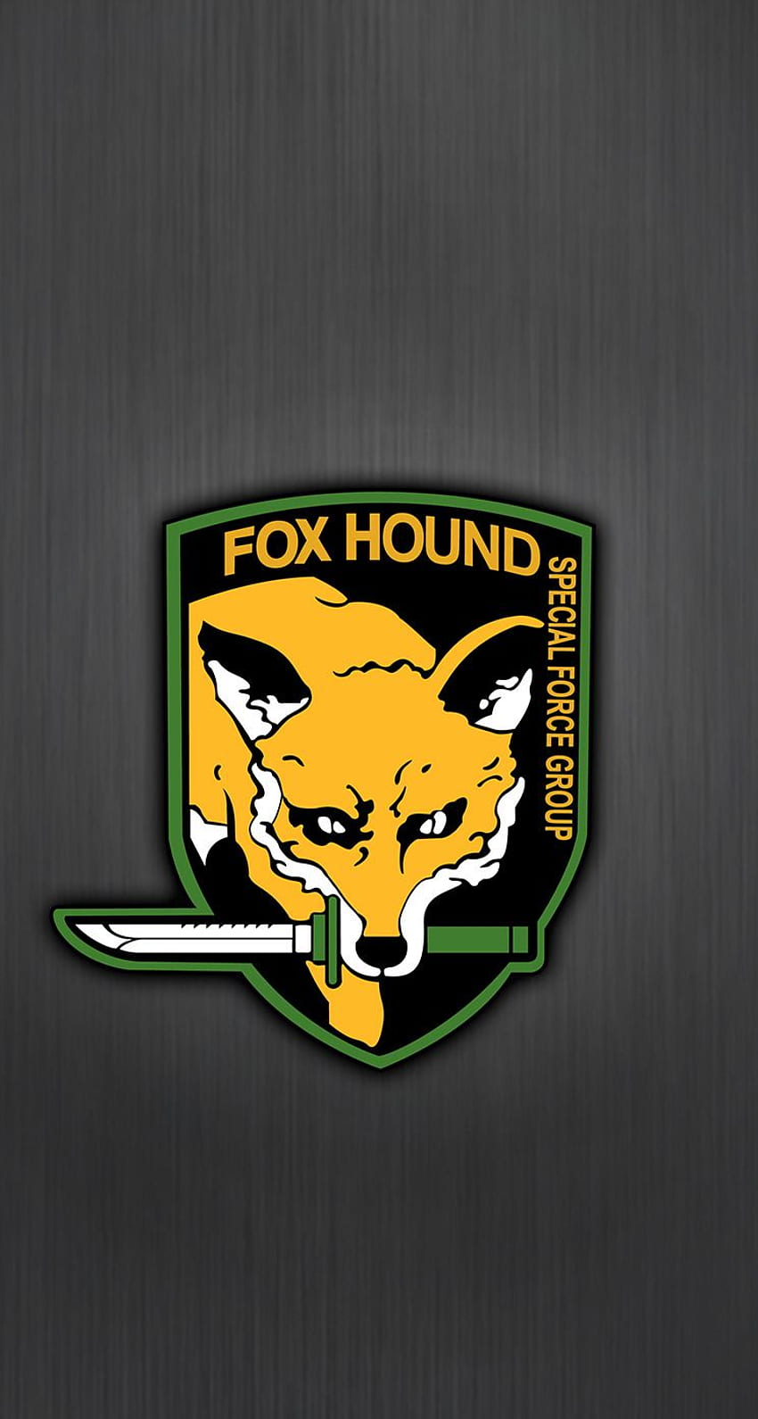 iphone fox metal gear solid mgs Metal Gear foxhound msf Tapeta na telefon HD