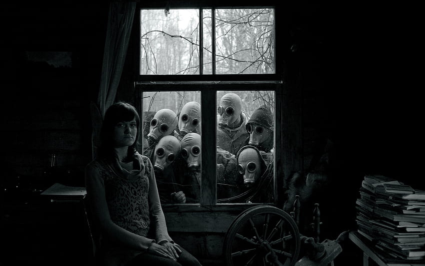 effrayant effrayant effrayant noir blanc personnes fenêtre gothique humeur émotion chambre [] pour votre, mobile et tablette. Explorez la salle gothique. Sombre, Art sombre Fond d'écran HD