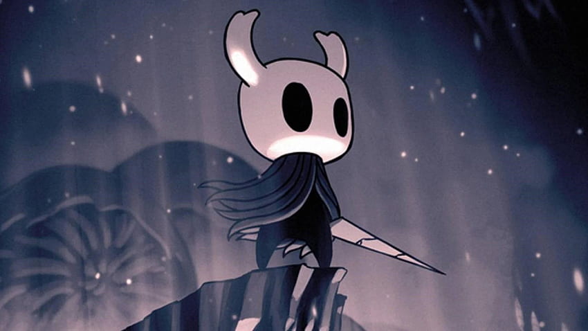 Hollow Knight and Background, Cartoon Knight HD wallpaper