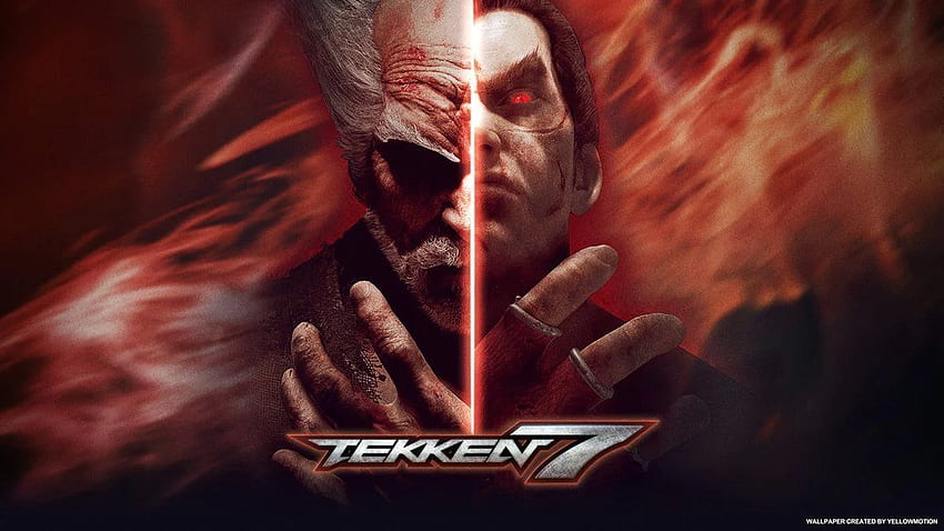 Tekken 7, logotipo de Tekken fondo de pantalla