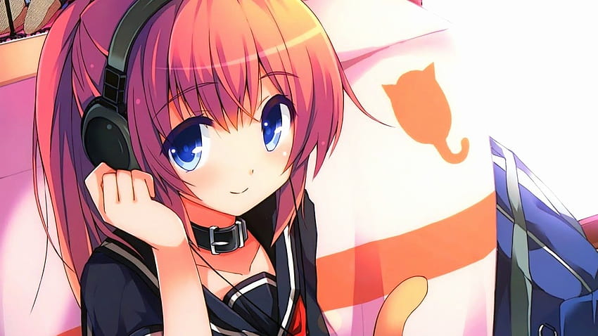 Cute Anime Nightcore - & Background HD wallpaper