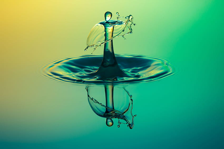 Drop Of Water Effect Resolution , , Background, and HD wallpaper