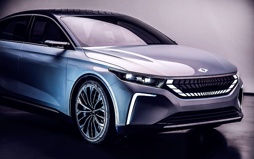 TOGG Transition Concept, close-up, 2022 cars, studio, CN-spec, chinese cars, TOGG HD wallpaper