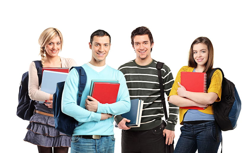 Estudante universitário - Estudante com livros, em Jakpost.travel, Estudante universitário papel de parede HD