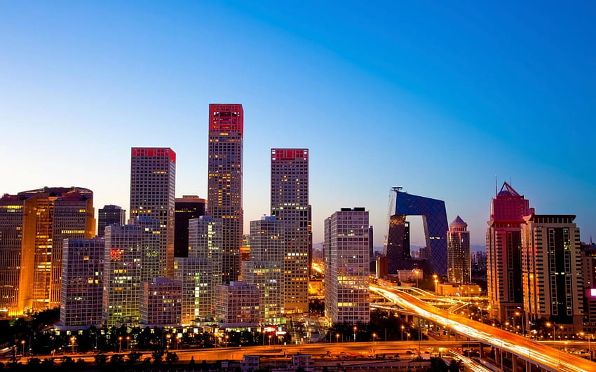 Beijing, Beijing Skyline HD wallpaper