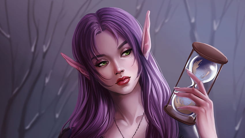 Lydia Elf Girl Artist Background And Cute Elf Hd Wallpaper Pxfuel