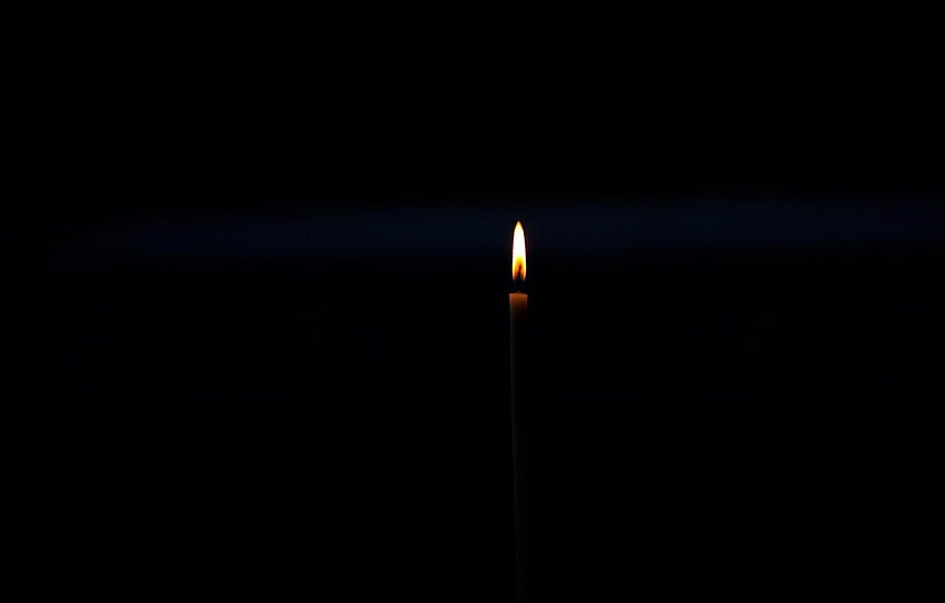 memory, fire, candle, Candle Black HD wallpaper
