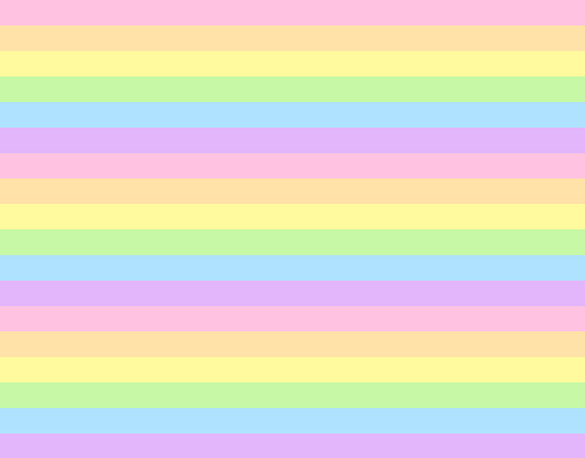Pastel Rainbow Extra, Girly Rainbow HD тапет