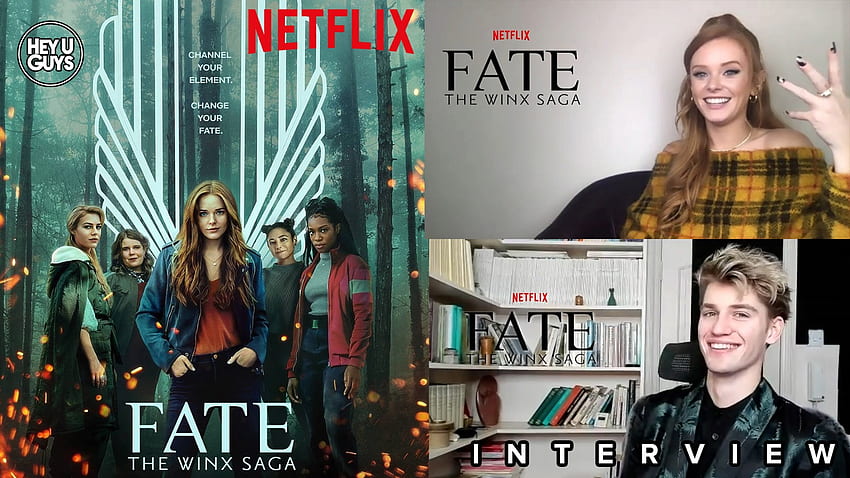 Netflix Fate: The Winx Saga'nın Başrol Oyuncuları HD duvar kağıdı