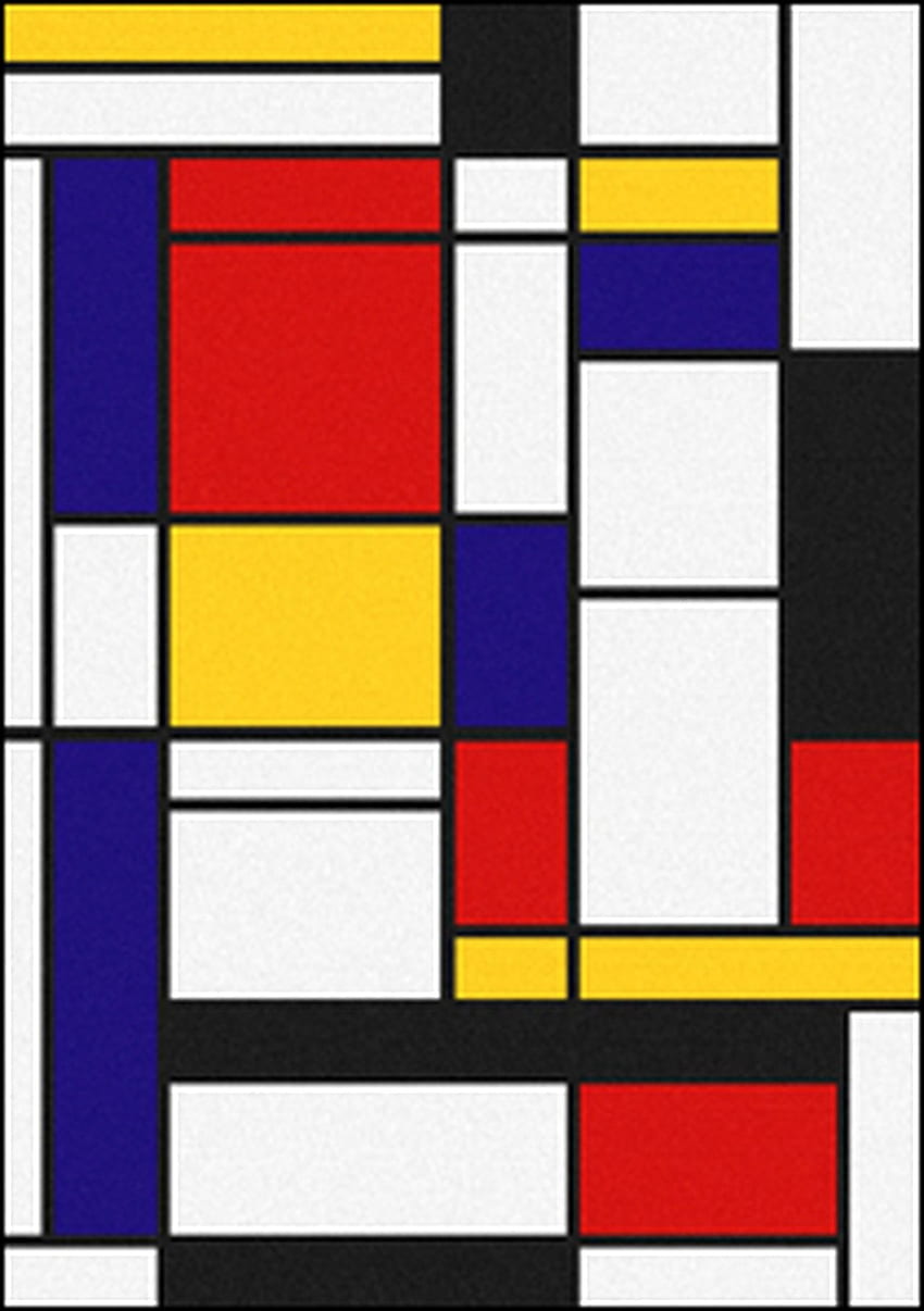 Mondrian Tableau I By Piet Mondrian Wall Art Mondrian Art Mondrian | My ...