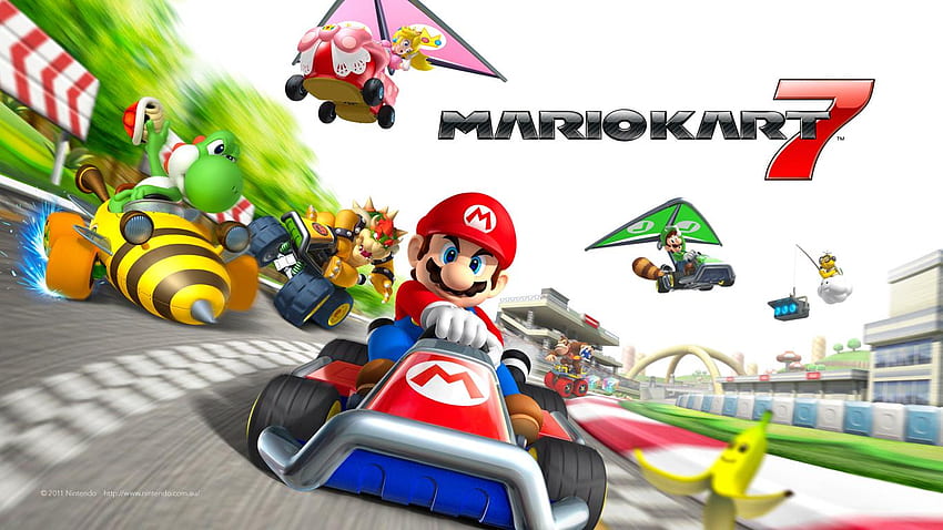 Mario Kart 7 . Mario, Super Mario Kart HD wallpaper
