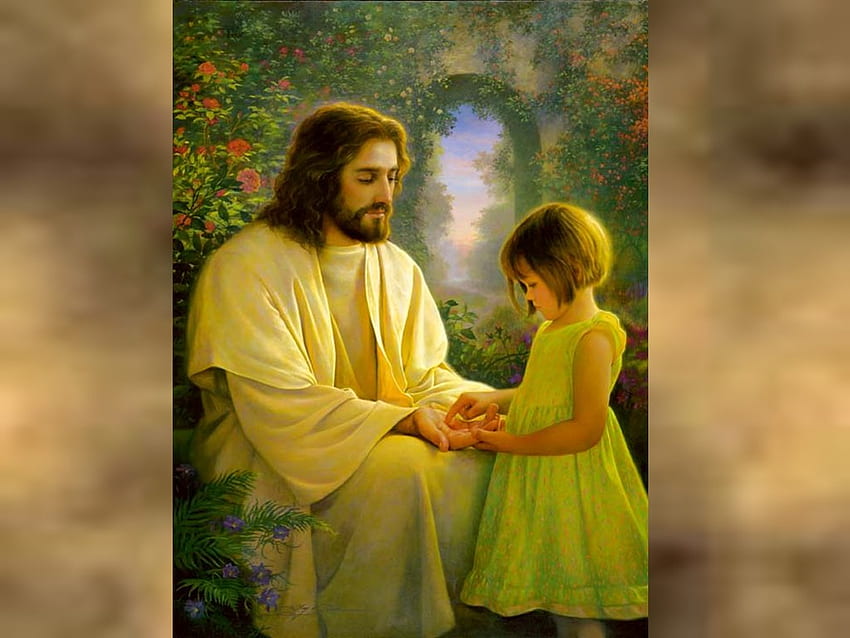 จับมือ พระเจ้า ศาสนา เด็ก พระเยซูคริสต์ ศาสนาคริสต์ วอลล์เปเปอร์ HD