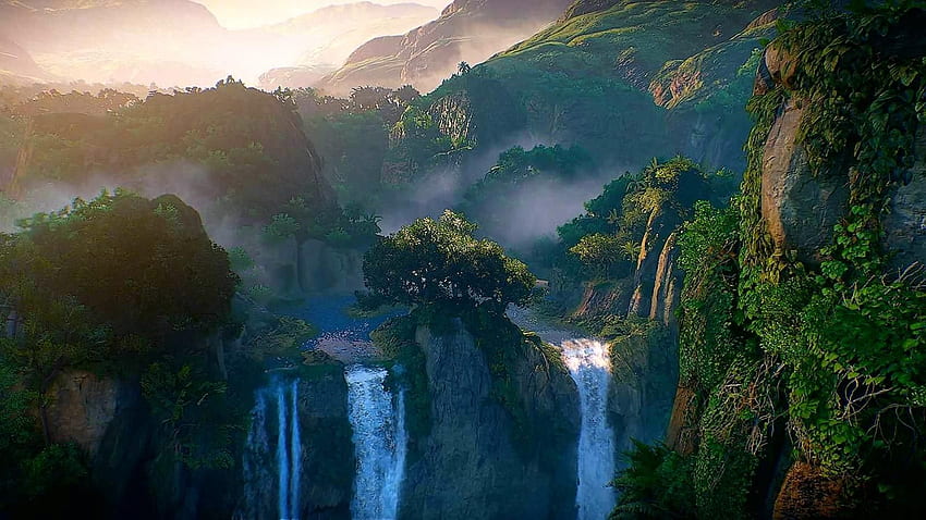 Uncharted 4 screenshot []. Jungle , Uncharted, Godzilla, Uncharted PC HD wallpaper