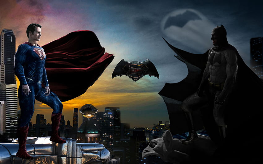 Batman Vs Superman, Superman Dual Monitor HD-Hintergrundbild