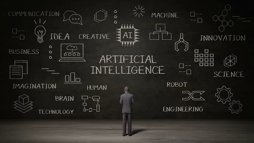 Sztuczna inteligencja, mózg sztucznej inteligencji Tapeta HD