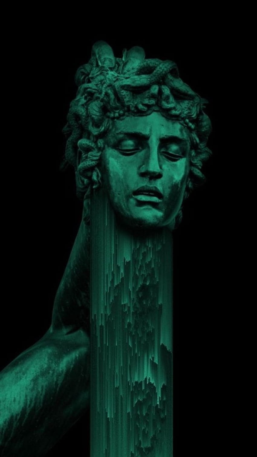 Green, , aesthetic and tumblr -, Aesthetic Sculpture HD phone wallpaper ...