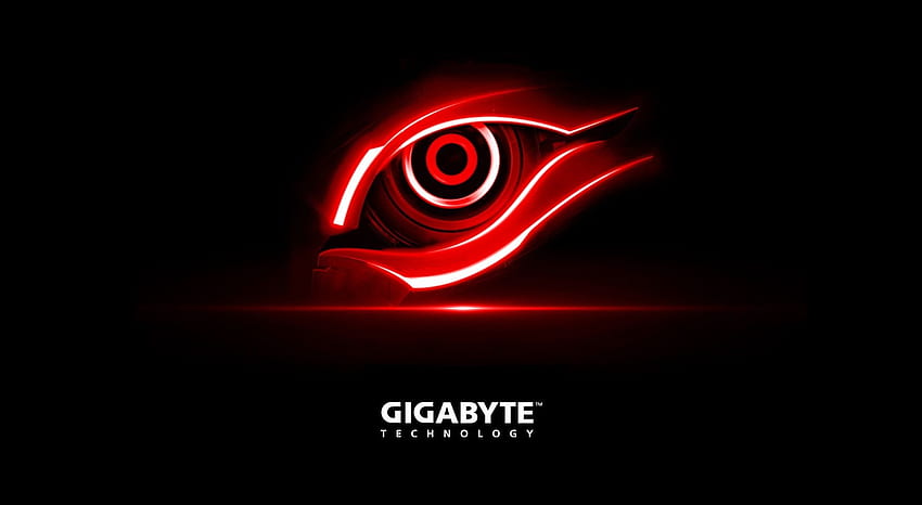 Gigabyte Red Eye, Gigabyte Technology HD wallpaper