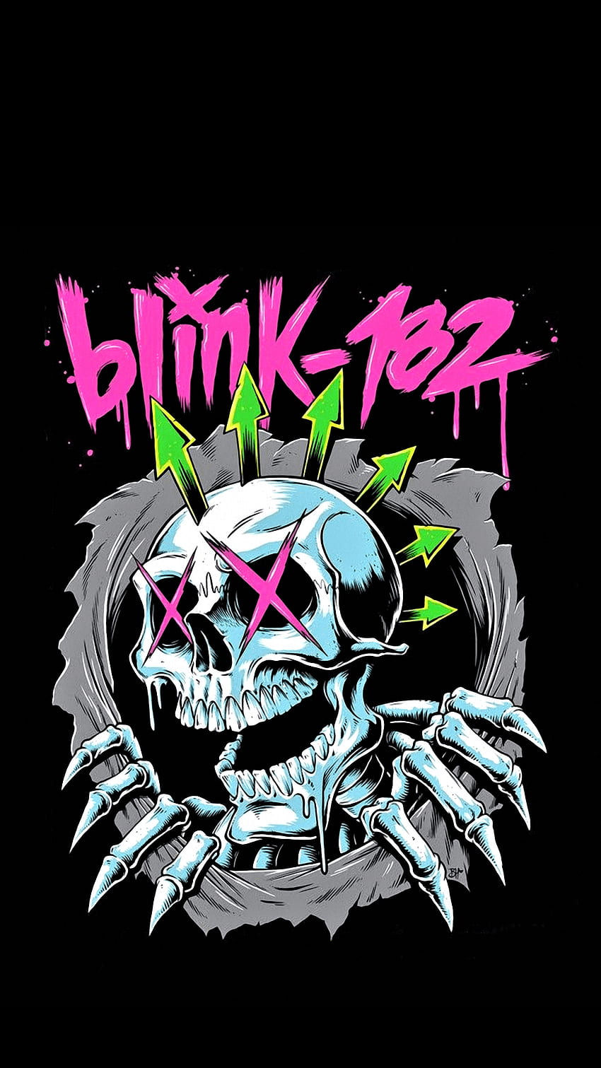 blink-182 Color Logo Wallpapers : r/Blink182
