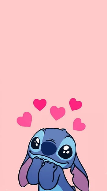 Pink Stitch - Cute Disney Wallpaper