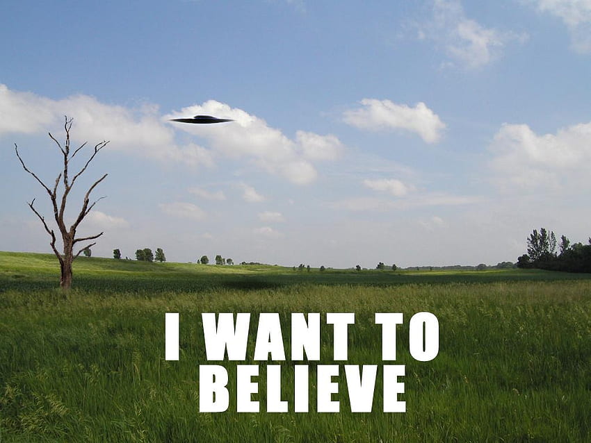 I Need a, I Want to Believe HD wallpaper
