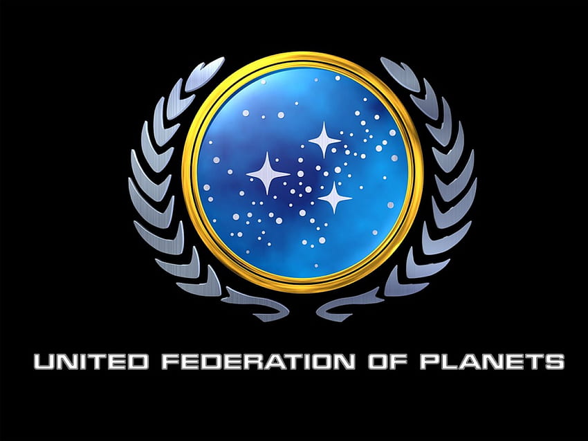 Logotipo de la Federación Unida de Planetas de Star Trek Star Trek, UFP fondo de pantalla