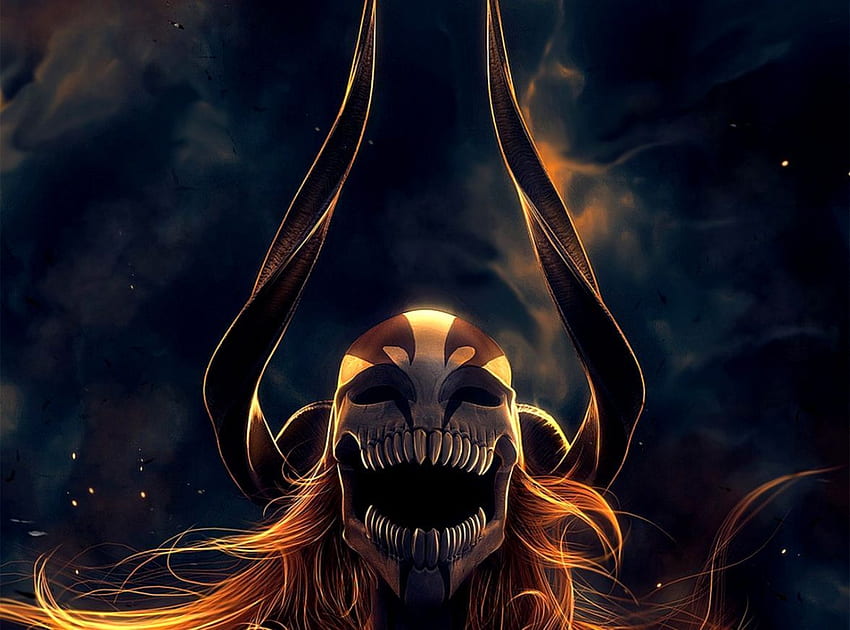 Anime Bleach Kurosaki Ichigo Vasto Lorde Hollow Horns - Ichigo HD wallpaper