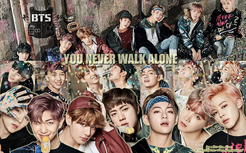 K Pop Lover ^^: 방탄소년단 You Never Walk Alone HD 월페이퍼
