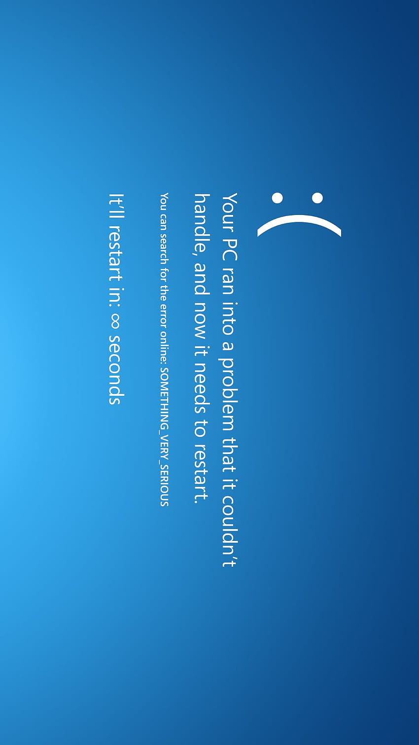 ... with many smartphones). 2: BSOD error screen. High Definition HD phone wallpaper