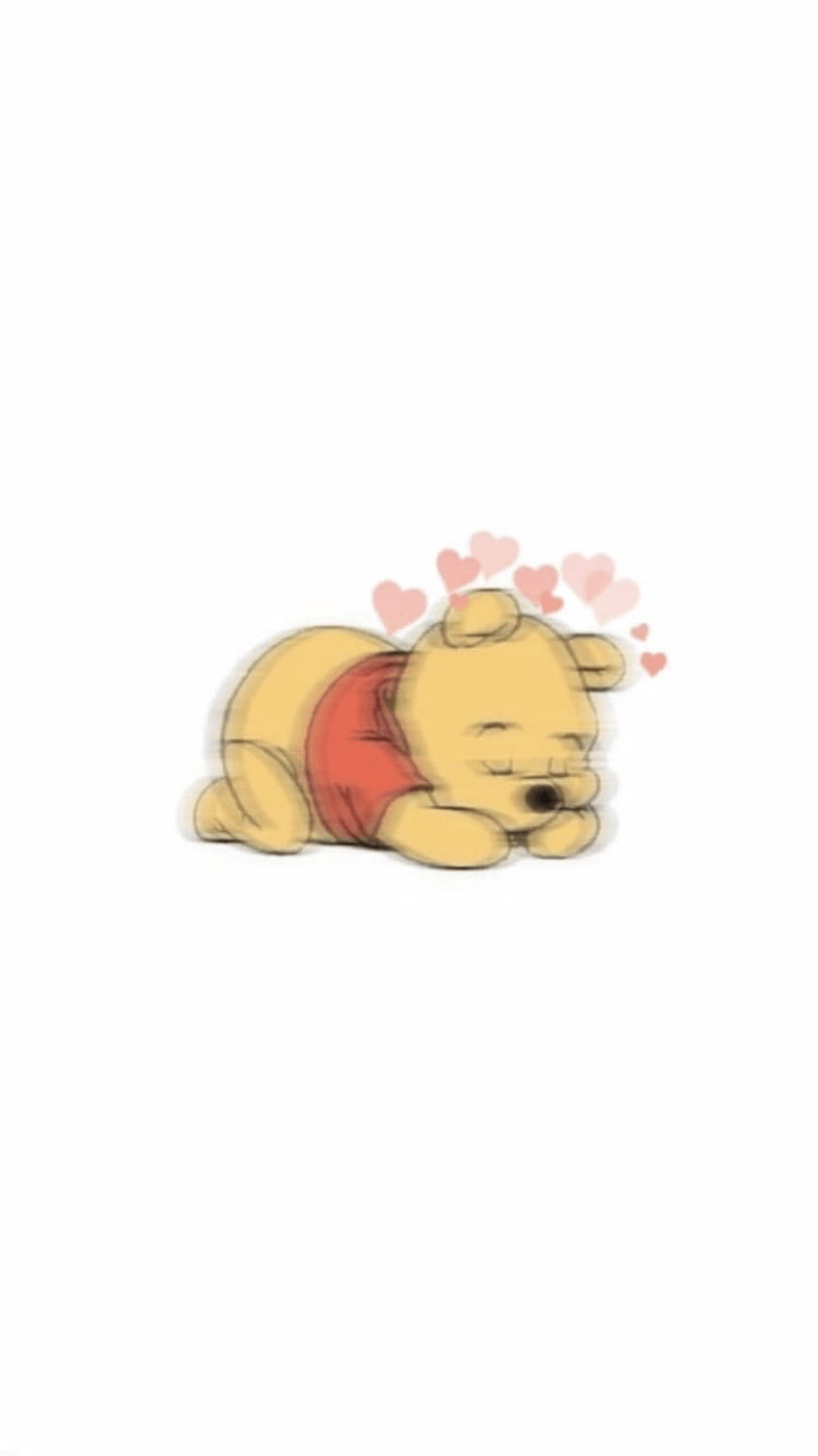 Aesthetic Yellow Winnie The Pooh, Cute Cartoon Eeyore HD phone ...