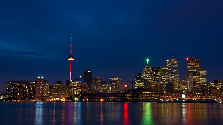 Skyline, 2560X1440 Toronto HD wallpaper
