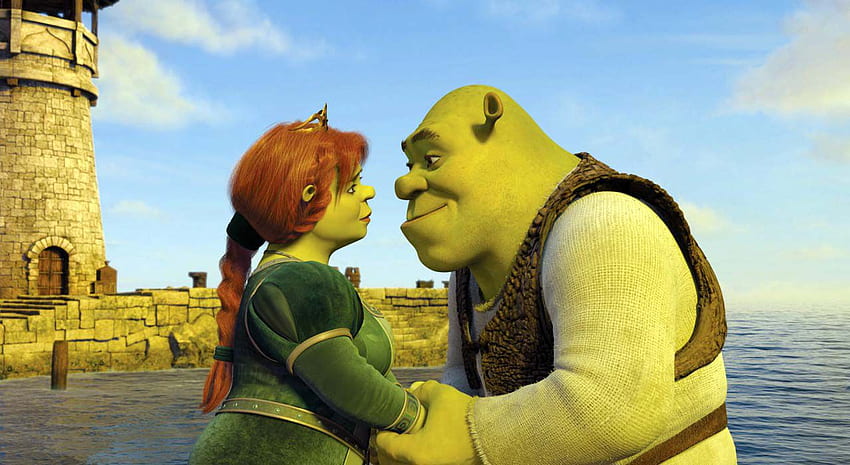 Putri Fiona, Putri Anti Disney Shrek, Dulu Dan Masih Merupakan Poligon Pahlawan, Shrek Fiona Wallpaper HD