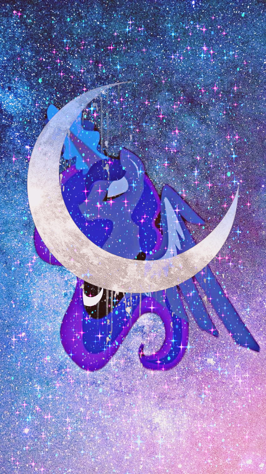 princesa Luna, mlp, moon, princess, celestia, mylittlepony HD phone wallpaper