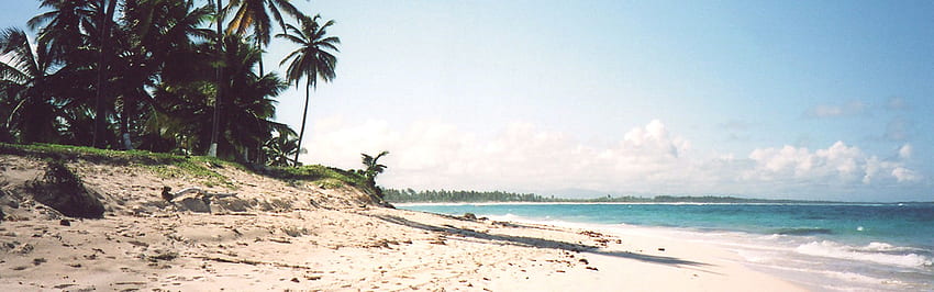 Absolutnie przez Mishu - Punta Cana Beach - Dual, 2880 X 900 Beach Tapeta HD